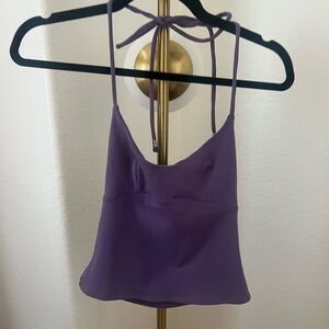 Tank Air spill halter top